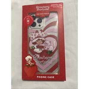 NEW SKINNYDIP STRAWBERRY SHORTCAKE IPHONE 13 & 14 PRO MAX PHONE CASE